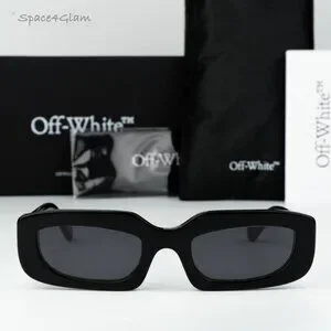 NEW OFF-WHITE SUNGLASSES OERI13C OFF-WHITE RENTON 1007 BLACK Off-White | Accessories | Offwhite Women Sunglasses Black  main image 3
